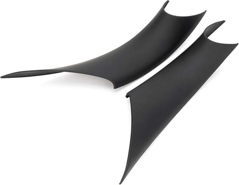 Xiaoyudou Left & Right Interior Door Pull Handle Covers Repalcement for 2012-2018 BMW 320,328,330,335,M3,2014-2017 BMW 428,435,M4(Black) - Image 1